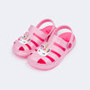 Babuche Infantil Feminina Pink Glee Unicórnio Rosa