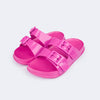 Chinelo Infantil Feminino Fun Glee Duas Fivelas Magenta