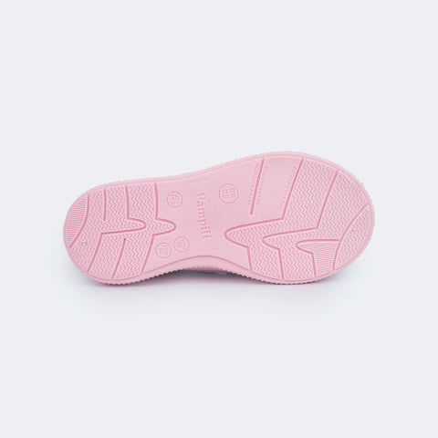 Tênis Infantil Feminino Up Calce Fácil Branco