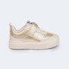 Tênis Infantil Feminino Pampili Yumi Dourado Nude