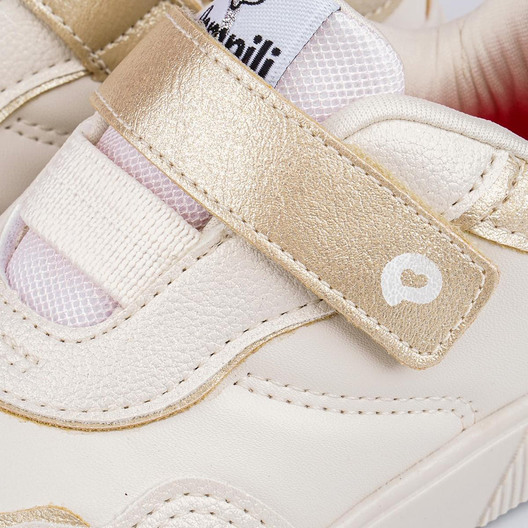 Tênis Infantil Pampili Yumi Off White