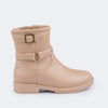 Bota Infantil Feminina Safira Fivelas Nude