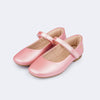 Sapatilha Infantil Pampili Ballet Lisa com Brilho Cintilante Rosa