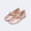 Sapatilha Infantil Pampili Ballet com Strass Rose
