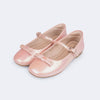 Sapatilha Infantil Pampili Ballet Irisé Rosa