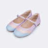 Sapatilha Infantil Pampili Ballet Mix de Cores Lilás