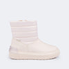 Bota Infantil Feminina Matelassê Comfy Nude