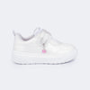 Tênis Infantil Feminino XP24 com Pingente Perolado Branco