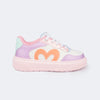 Tênis Infantil Pampili XP24 Coração Icônico Candy Colors