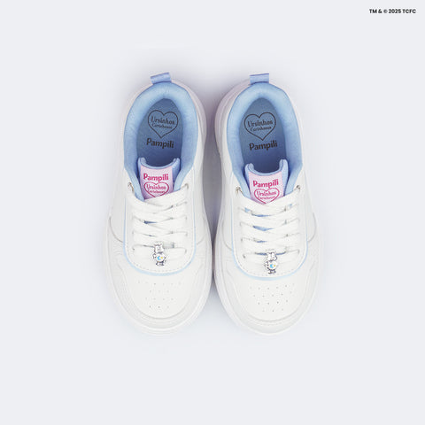 Tênis Infantil Feminina XP24 Ursinhos Carinhosos Branco Azul