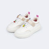 Tênis Infantil Pampili XP24 Frutinhas Branco