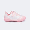 Tênis Infantil Feminino Yuyu Matelassê Comfy Rosa Suspiro