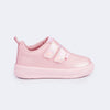 Tênis Infantil Feminino Pampili Up Rosa Glacê