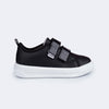 Tênis infantil Feminino Up Perfuros Preto