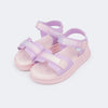Sandália Papete Infantil Pampili Petit Lilás
