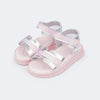 Sandália Papete Infantil Pampili Petit Prata