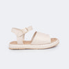 Sandália Infantil Pampili Cora Flatform Lisa Nude