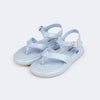 Sandália Infantil Pampili Cintilante Concha Azul
