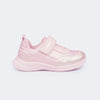 Tênis Infantil Feminino Mini Soft Comfy Cintilante Rosa