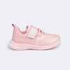 Tênis Infantil Feminino Mini Soft Coração Rosa