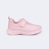 Tênis Infantil Feminino Pampili Mini Soft Rosa Glace