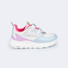 Tênis Infantil Feminino Bubble Holográfico Colorido