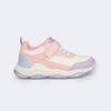 Tênis Infantil Feminino Pampili Zippy Branco Colorido