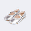 Sapatilha Infantil Pampili Vanila com Tachas Prata