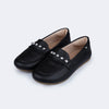 Mocassim Infantil Pampili Vanila com Esferas Preto