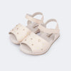 Sandália Infantil Espadrilhe Pampili Lala Flor Nude