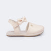 Sandália Infantil Espadrilhe Pampili Lala Nude
