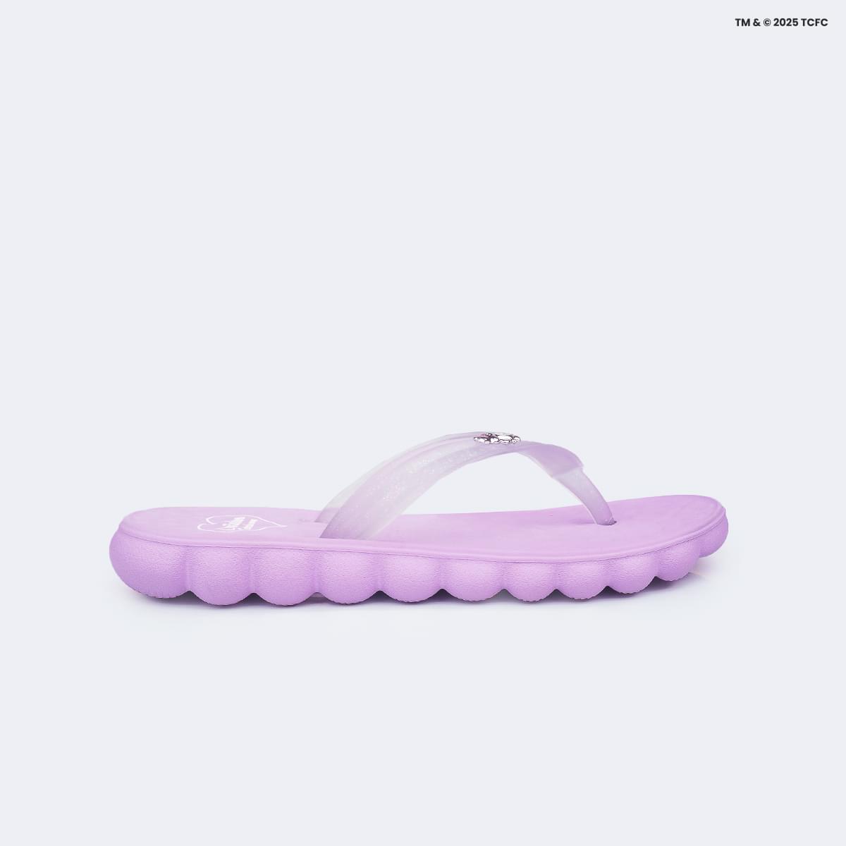 Chinelo Infantil Pampili Puffly Ursinhos Carinhosos Lilás