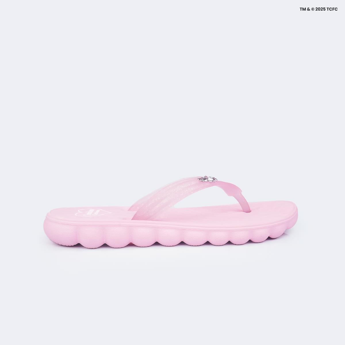 Chinelo Infantil Pampili Puffly Ursinhos Carinhosos Rosa