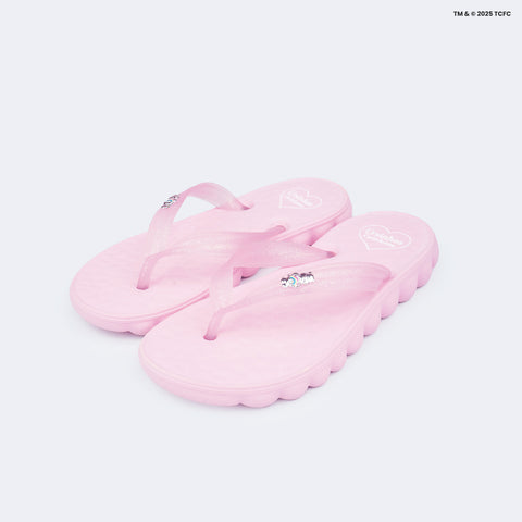 Chinelo Infantil Pampili Puffly Ursinhos Carinhosos Rosa