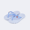 Chinelo Infantil Pampili Puffly com Morango Azul