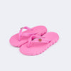 Chinelo Infantil Pampili Puffly com Morango Pink