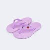 Chinelo Infantil Pampili Puffly com Morango Lilás