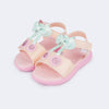 Sandália Infantil Pampili Bia Cereja Colorida