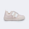 Tênis Infantil Feminino Pampili Sophie Comfy com Tachas Nude