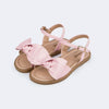 Sandália Infantil Pampili Maitê Laço Rosa