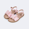 Sandália Infantil Pampili Maitê Borboleta Rosa Glace