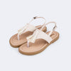 Sandália Infantil Pampili Maitê com Tassel Off White