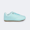 Tênis Flat Infantil Pampili Cadarço Elástico Azul