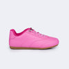 Tênis Infantil Pampili Flat Cadarço Elástico Rosa Sorvete