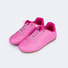 Tênis Flat Infantil Pampili Cadarço Elástico Rosa Sorvete