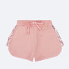 Short Infantil Pampili Paetê e Cordão Rosa