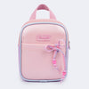 Bolsa Infantil Pampili Customize Cordão com Miçangas Rosa