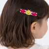 Presilha de Cabelo Infantil Pets Glitter Rosa