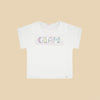 Camiseta Infantil Pampili Glam Strass Off White