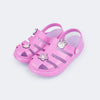 Babuche Infantil Feminina Pink Glee Roxo